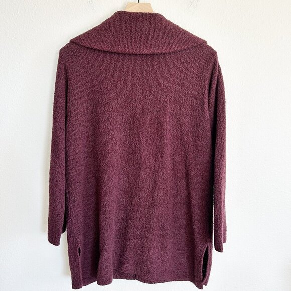 Margaret Winters Sweater Oversize Cardigan Shawl Collar Mother of Pearl - Picture 6 of 11